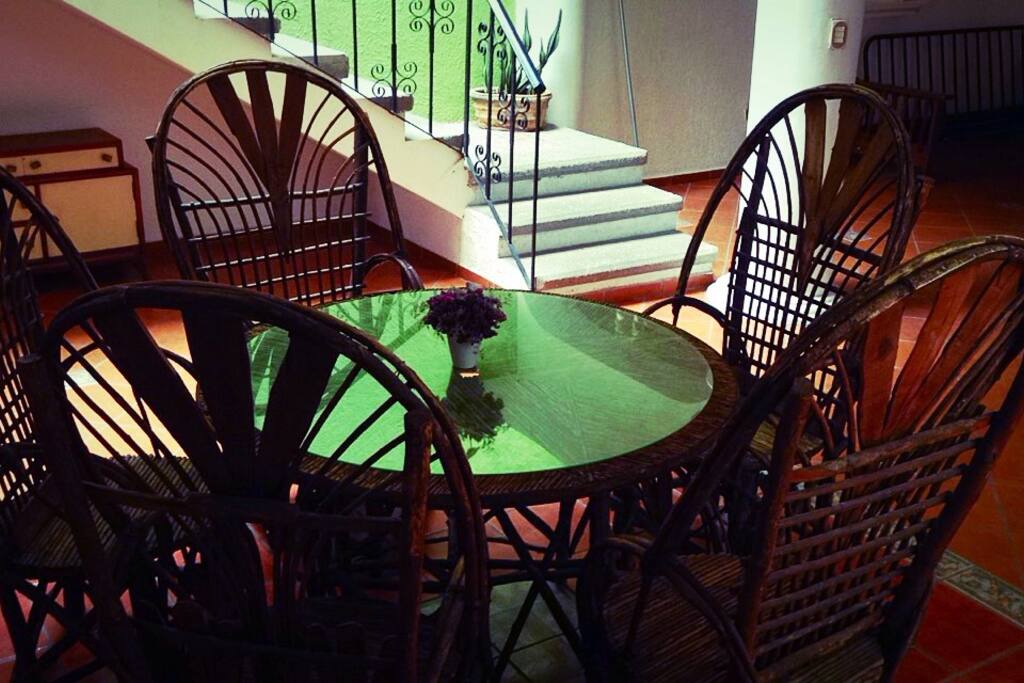 Comedor rústico