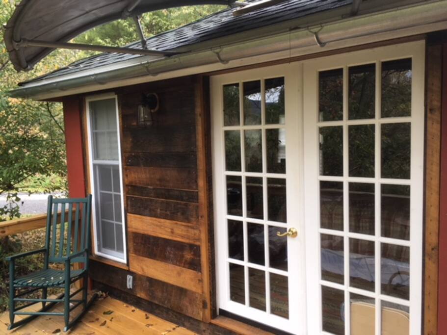 French double doors