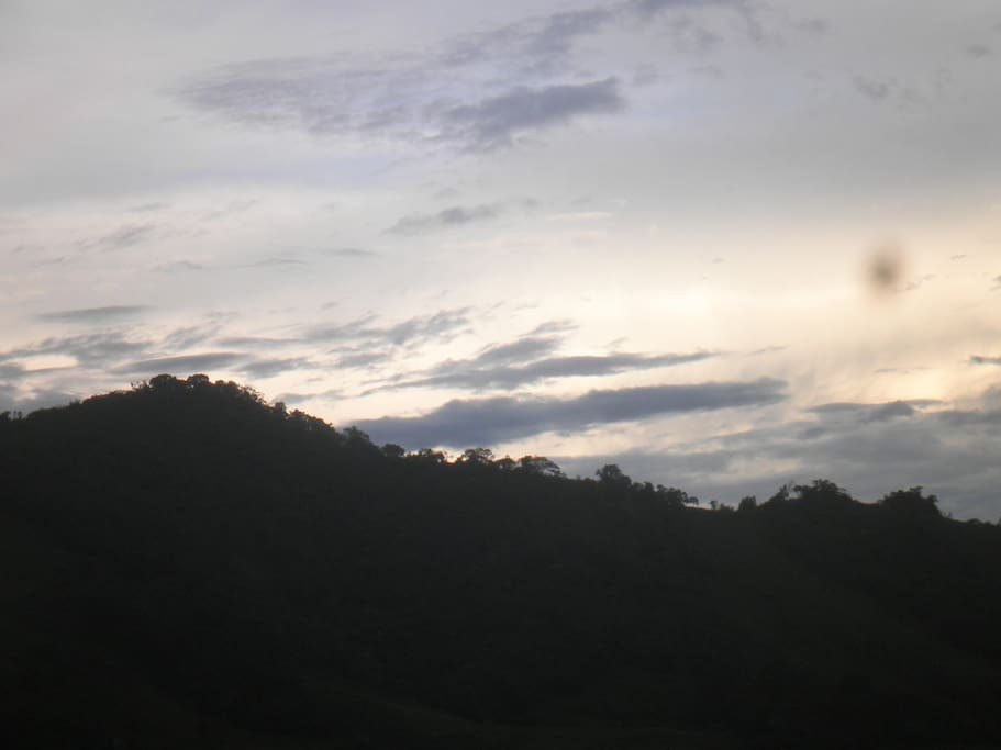 Por do Sol na Pousada Alecrim Dourado