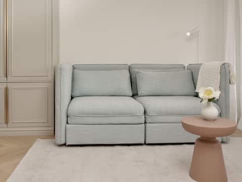 Central design apartment with balcony+parking