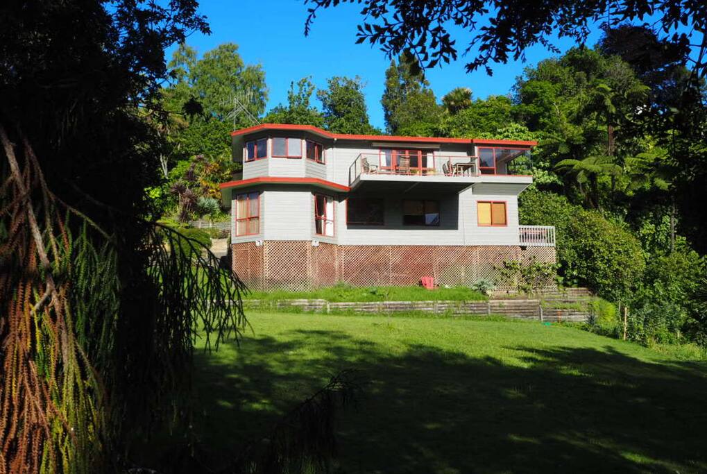 Our home from the garden