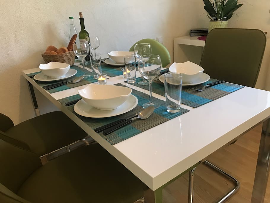Das Esszimmer aus einer anderen Perspektive....