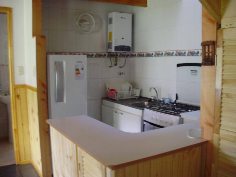 cocina totalmente equipada