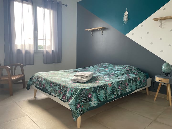 Recámara 3: 140 cama matrimonial