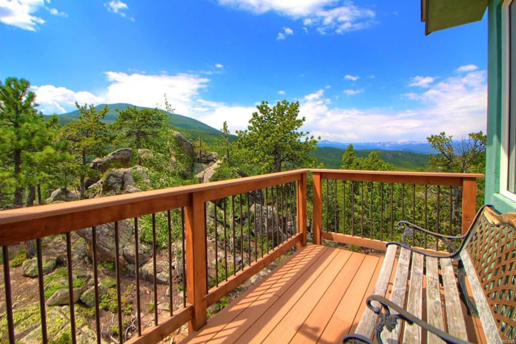 Spectacular views! 2 private balconies on third floor