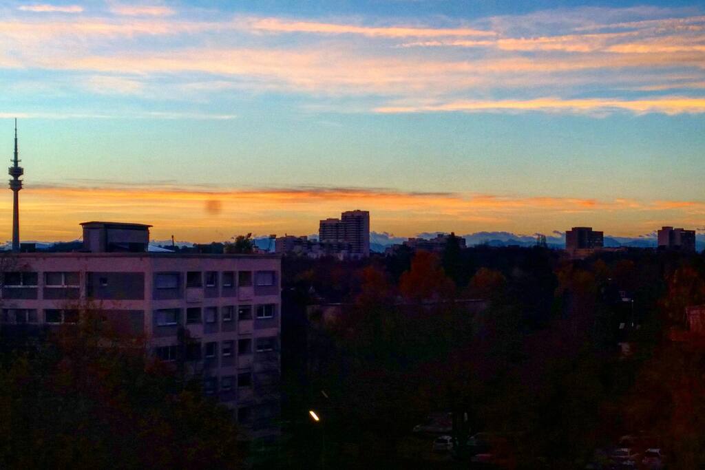 Mit Bergblick!