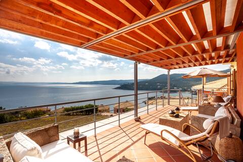 Pyrgadikia Magic Balcony!