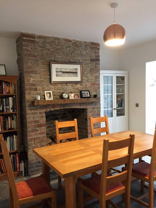 Dining area off the kitchen