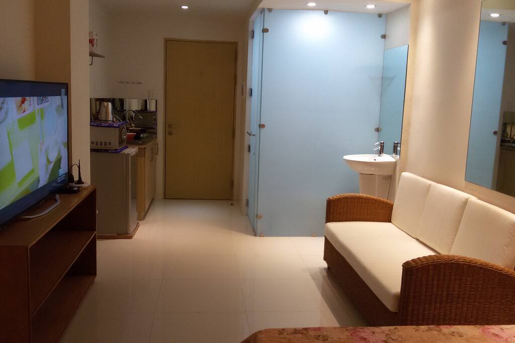 Inside unit
