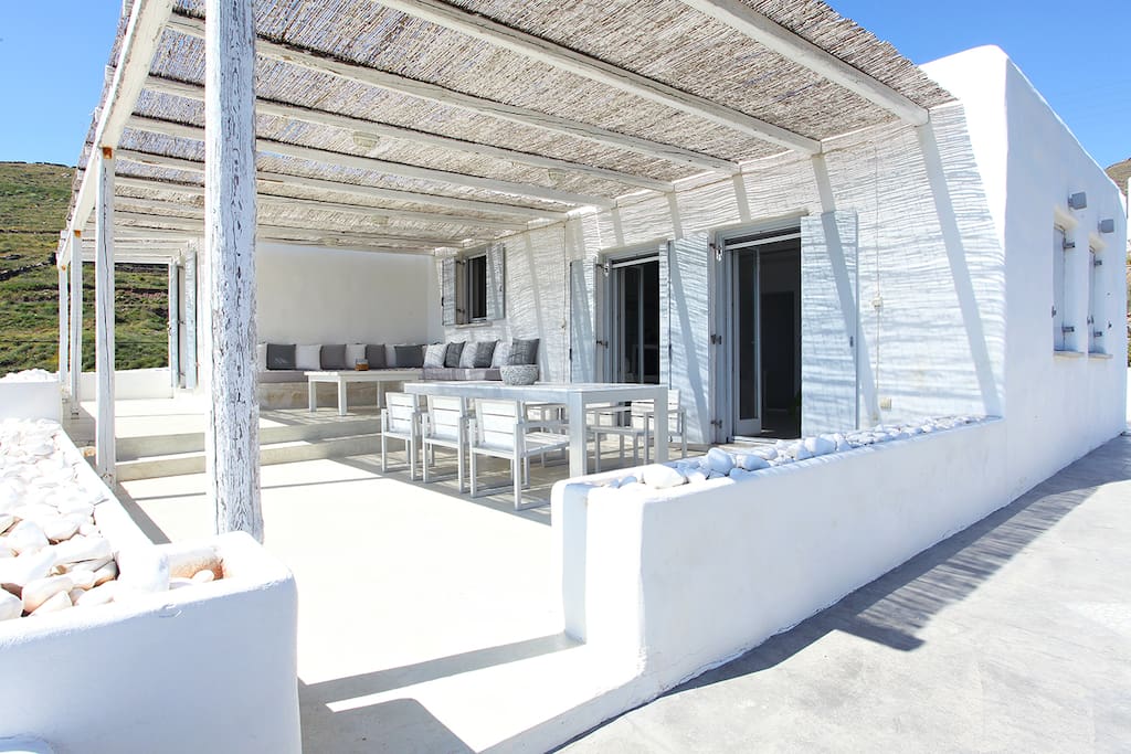 The terrace
