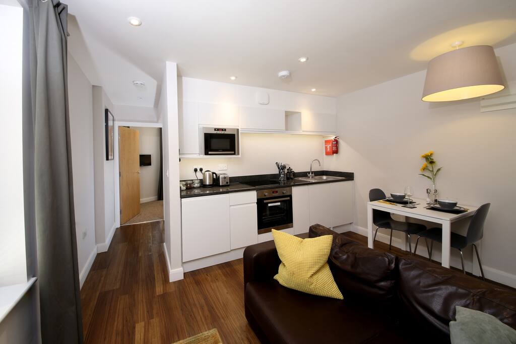 view from living area
