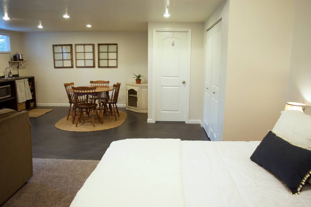 Spacious studio