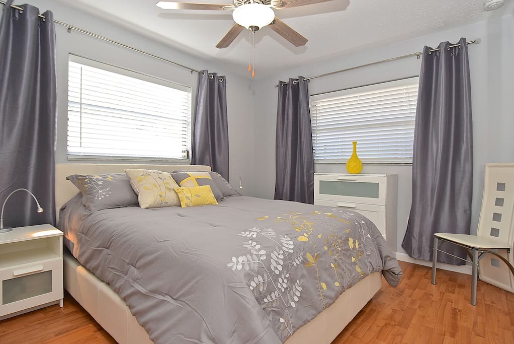 Guest Bedroom with Queen Size Bed