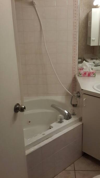 Main washroom with shower