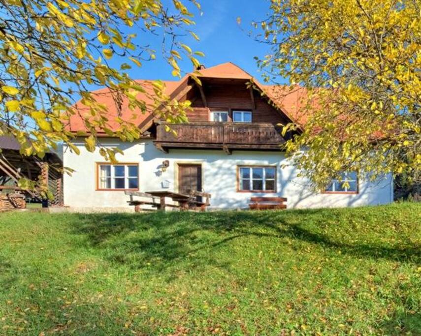 Ferienhaus von vorne