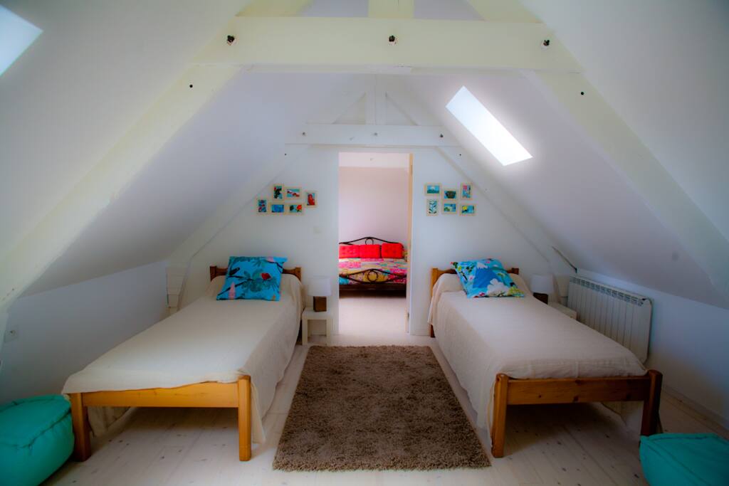 chambre 2 lits