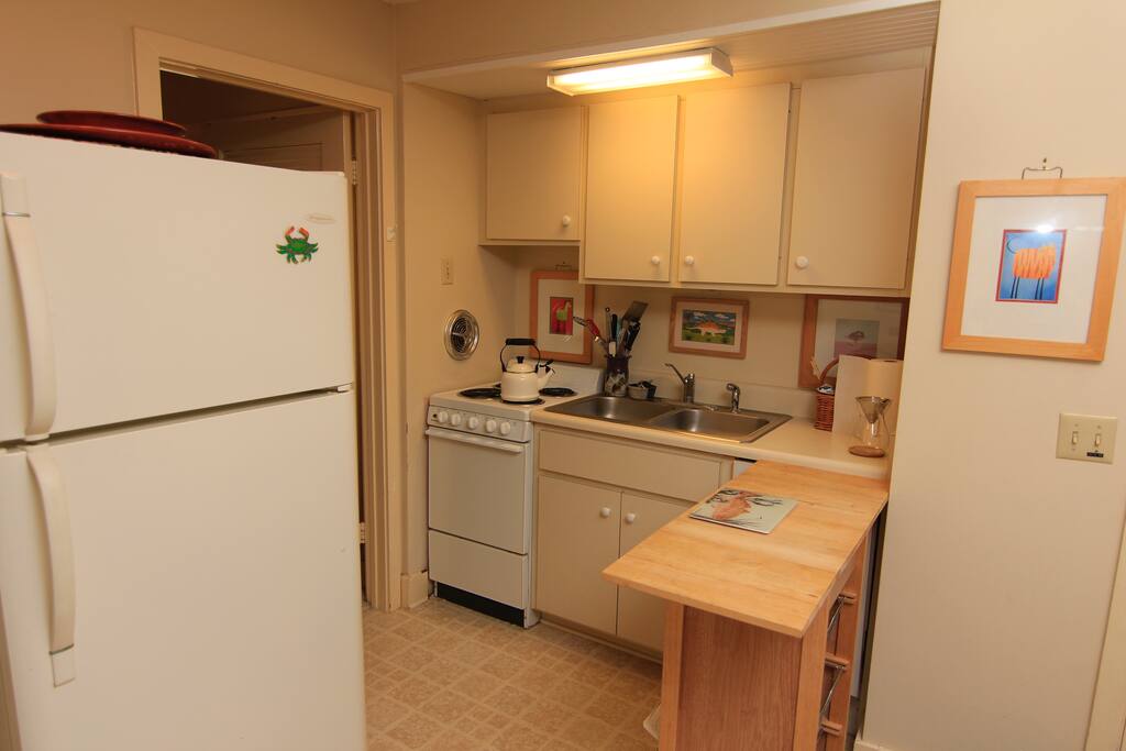 Fully equipped kitchen......
