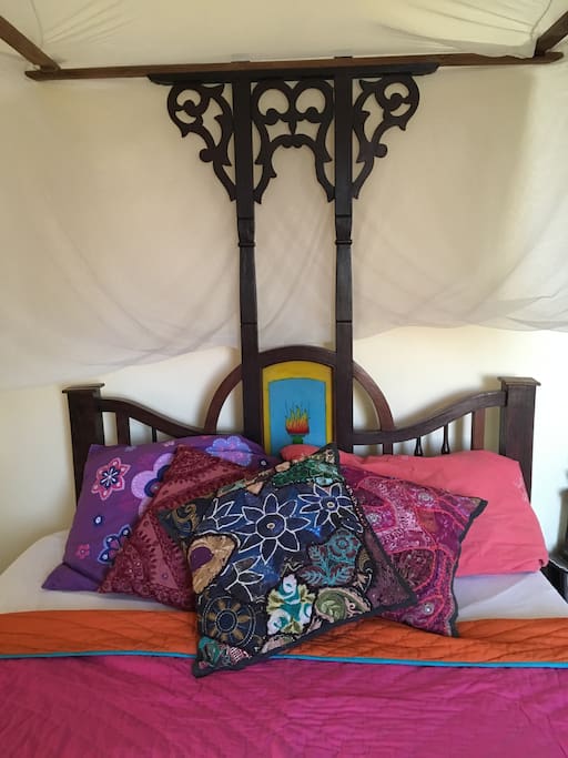 your bed!