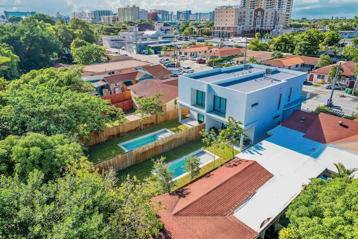 Summer House With Pool 3br / 12 People Secret Spot - Miami