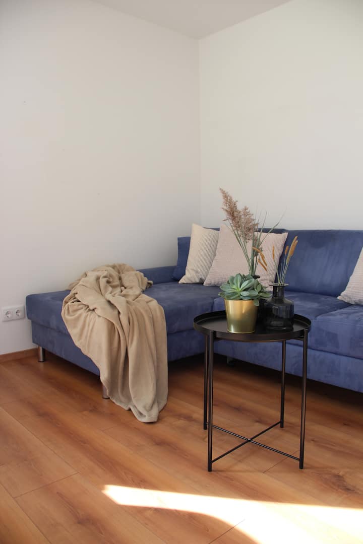 Soffa med sovfunktion för att dra ut