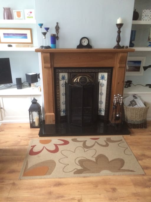 A real home fire