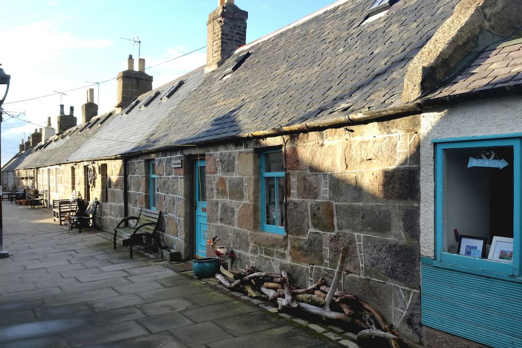 My Traditional Fisherman's Cottage in Footdee (Fittie) Aberdeen