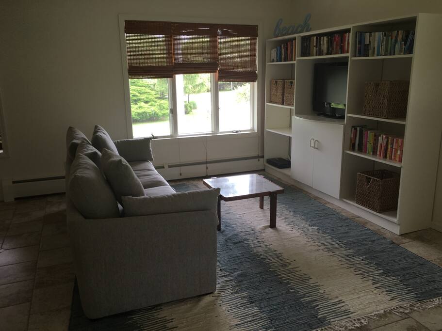 Guests are welcome to use our lower level rec room which includes a TV and plenty of books