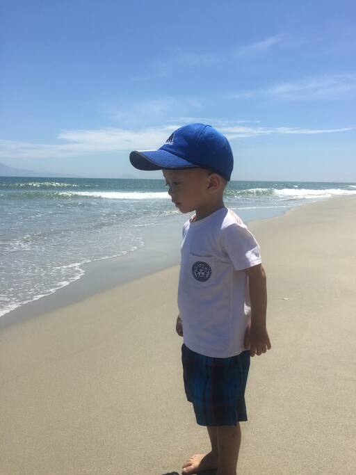 Blue sea, white sand and me!!!