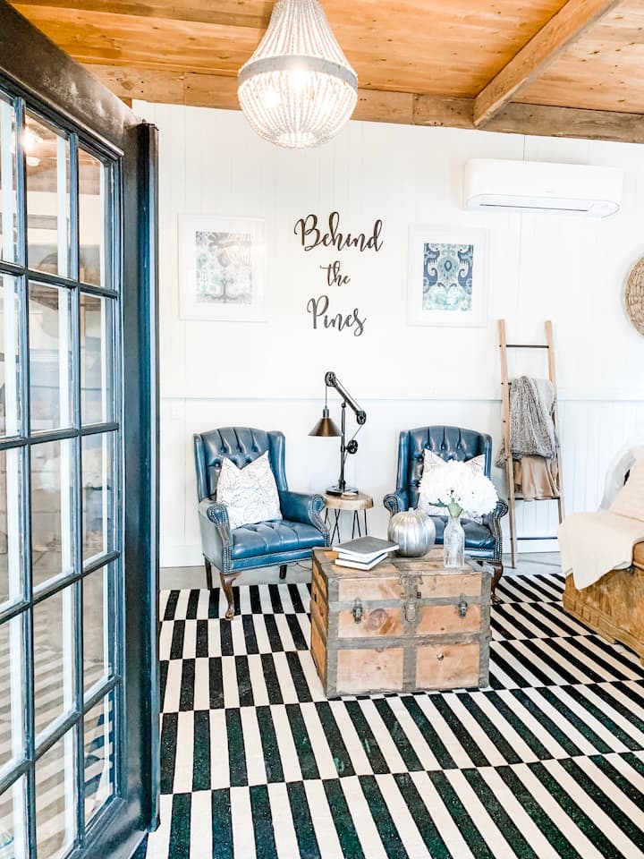 Welcoming living area.