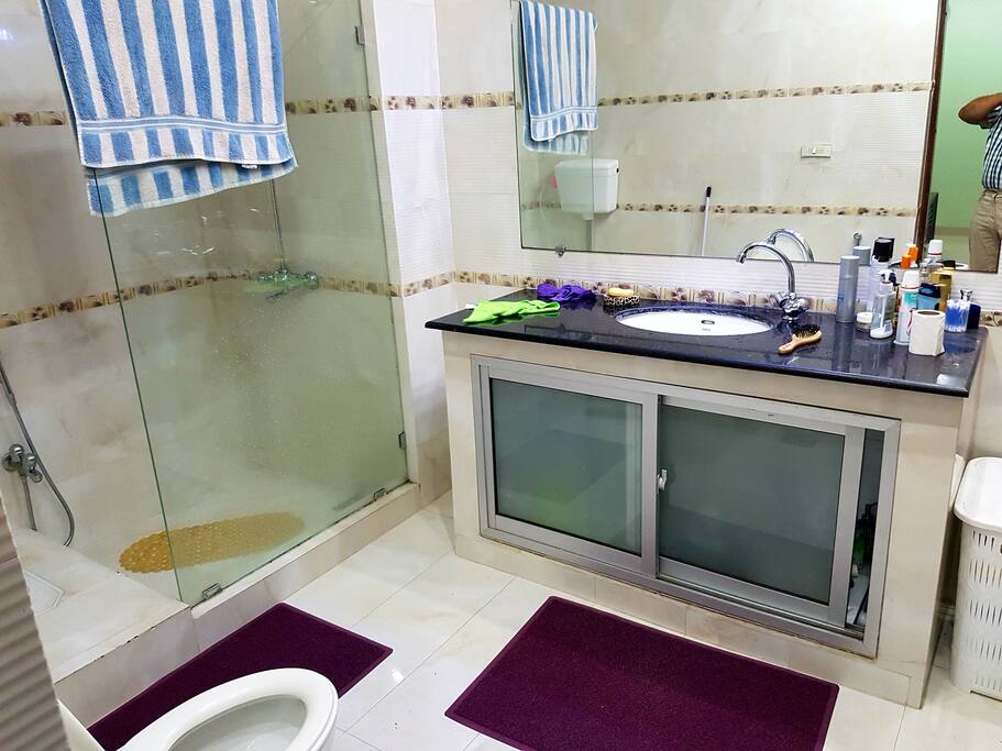 Bathroom attached to ground floor bedroom