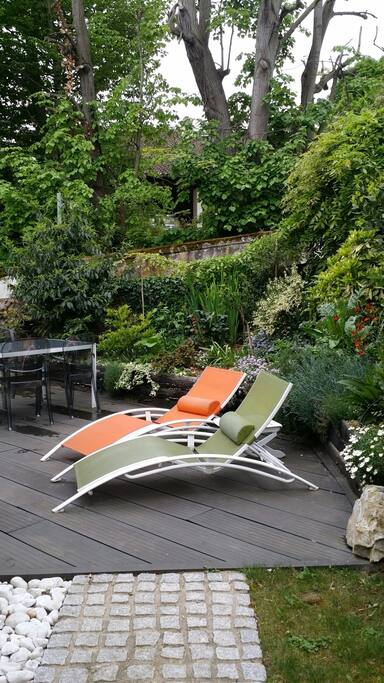 Deux terrasses sont à votre disposition