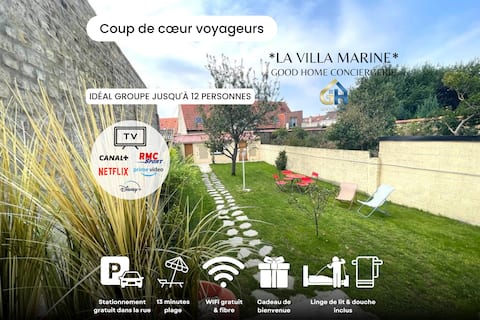 *Villa Marine* Perle rare central - ideal group