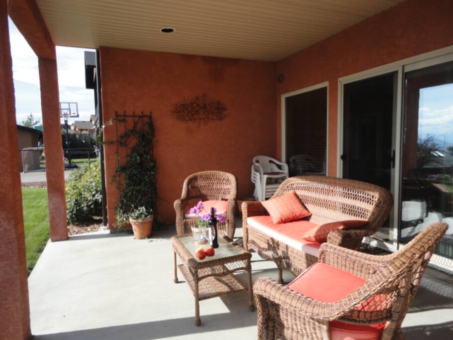 Private patio