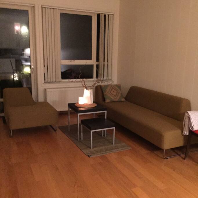 Stue og kjøkken