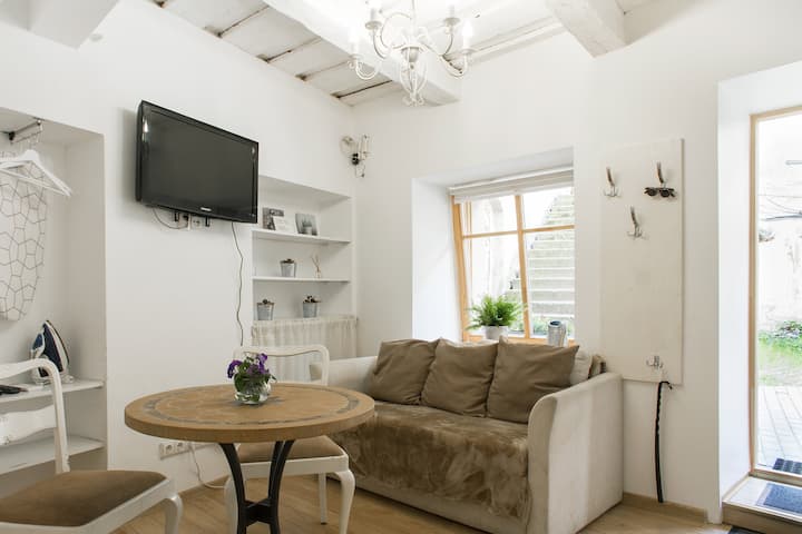 Comodo letto estraibile se si vuole soggiornare in un gruppo di 3 o 4 persone.