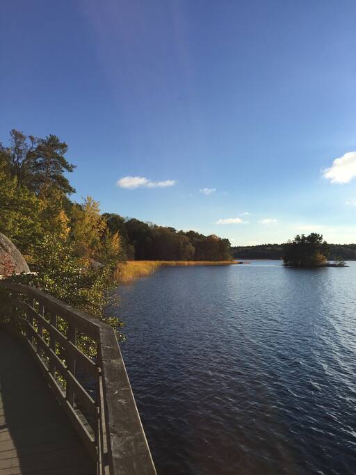 Promenad vid mälaren