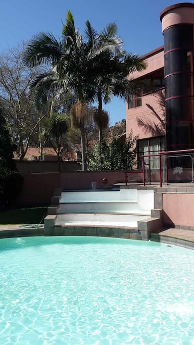 View of Appartment from the tranquil garden