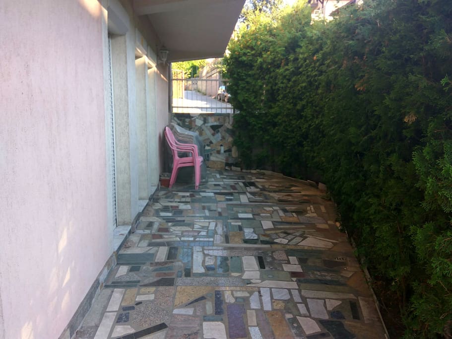 Private terrace