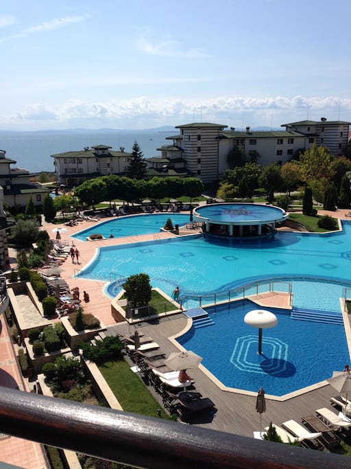 View from the balcony