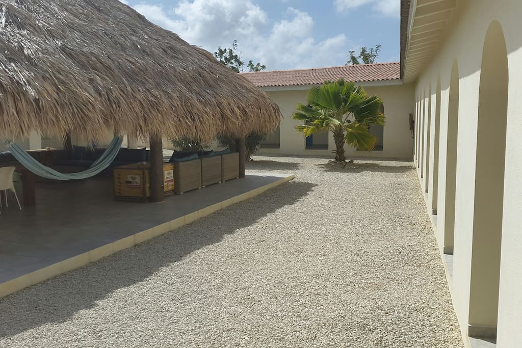 zijkant palapa