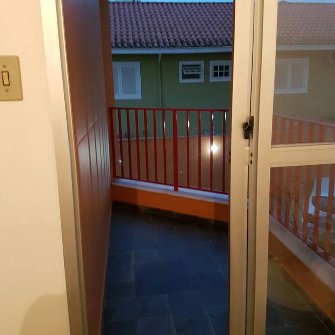 Sacada da sala de estar