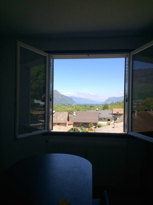 Vue nord de la cuisine, north view of kitchen