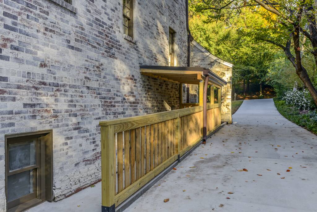 Private entrance into apartment.