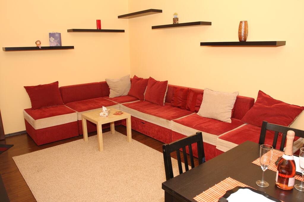 Large living room couch