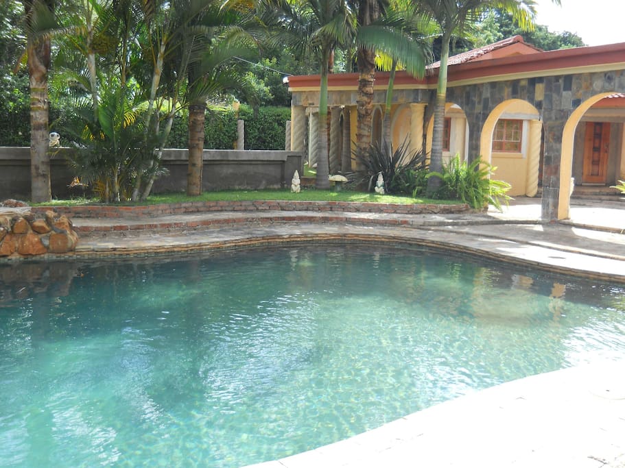 Pool area