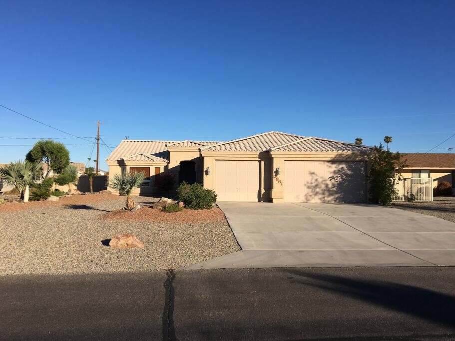 Front of the house from the street