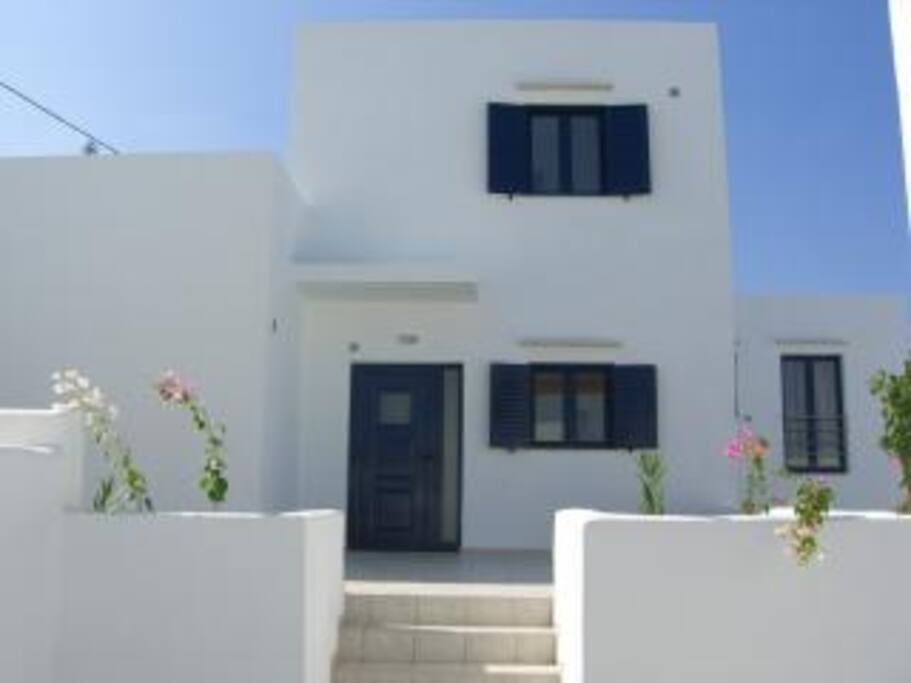 The House (before plants were matured).