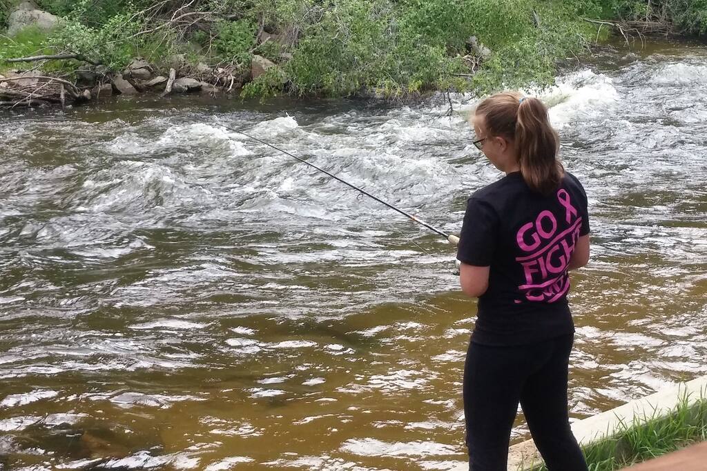 Did we say river!
