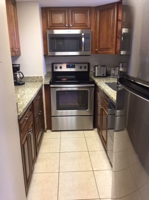 Galley Kitchen View
