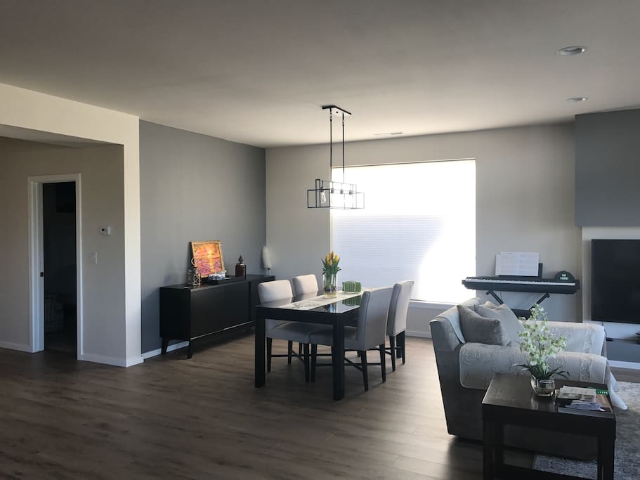 Living Room and dinning area